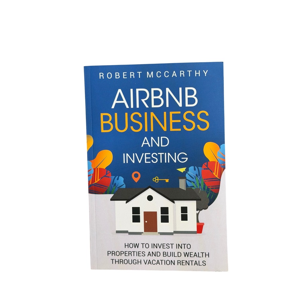 Airbnb Business and Investing Robert McCarthy Paperback Book 2022 Real Estate